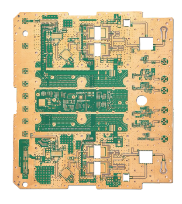 6 Layer FR4 Security Electronics Rigid PCB